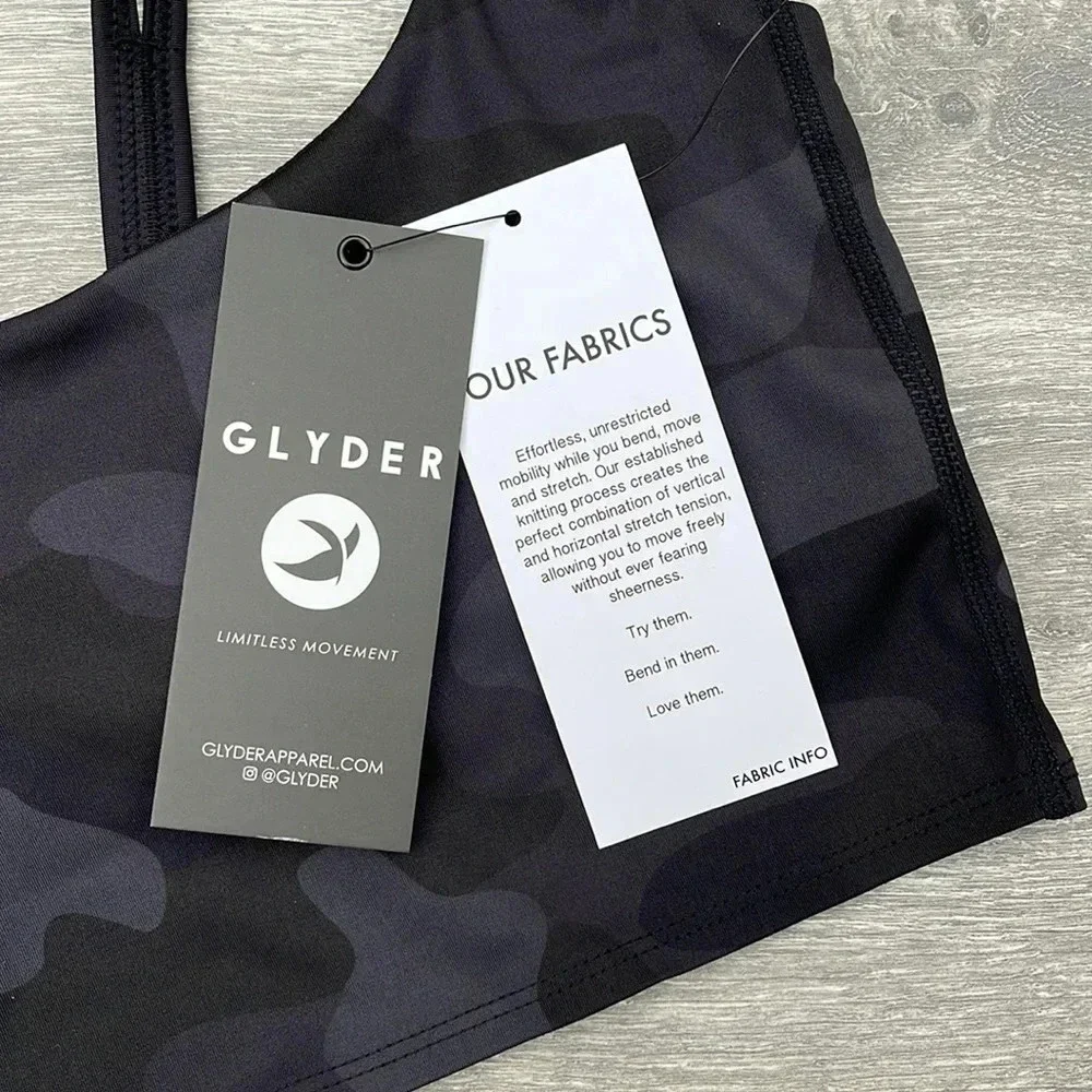 Glyder Pure Bra, Smoke Camo - Picture 6 of 8